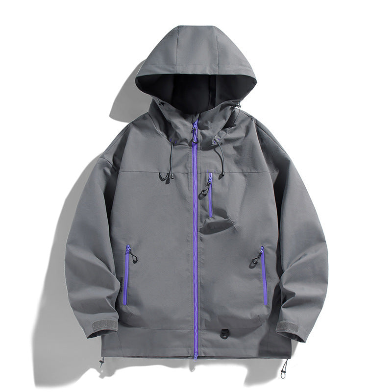 Herren Funktionsjacke mit atmungsaktiven Materialien und praktischem Design Aliams