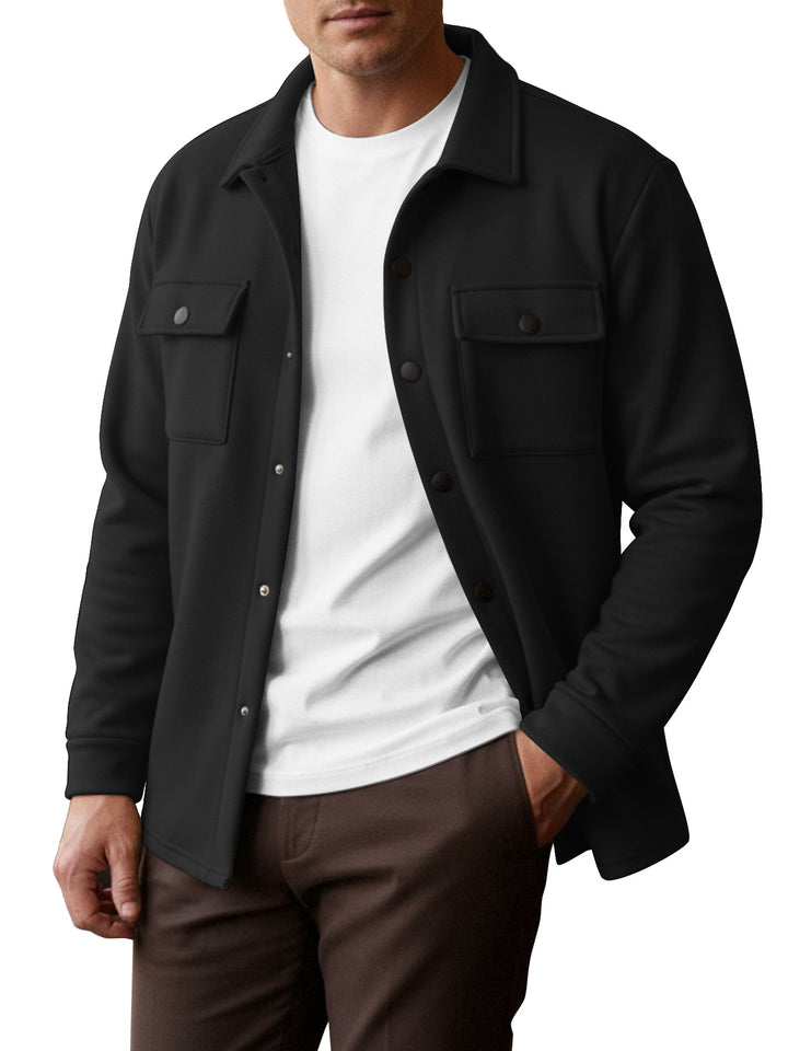 Herren Freizeithemd mit verschließbaren Brusttaschen Aliams