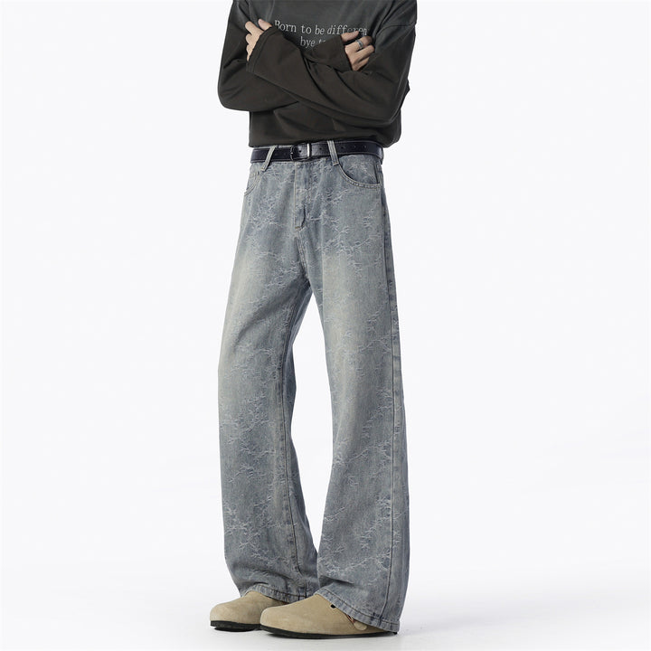 Herren Weite Jeans mit einzigartigem Muster und hohem Tragekomfort Aliams