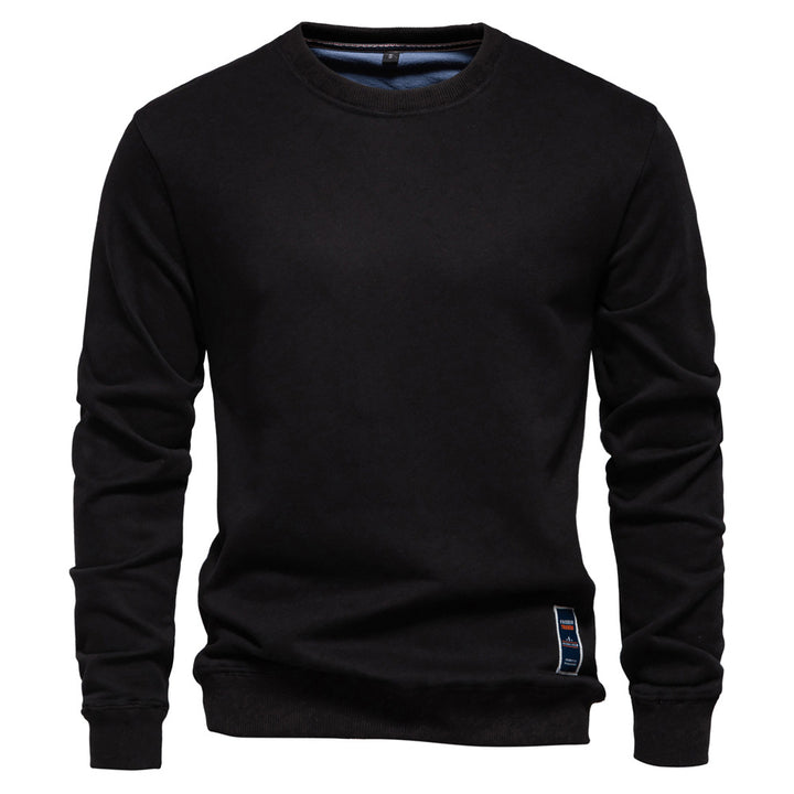 Herren Sweatshirt mit klassischem Rundhalsausschnitt Aliams
