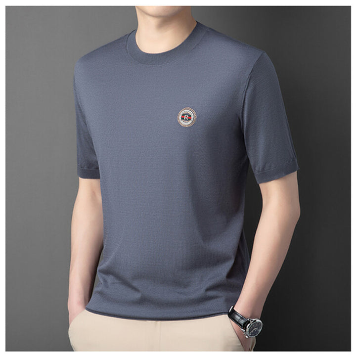 Herren Premium Rundhals-T-Shirt mit innovativem Feuchtigkeitstransport Aliams