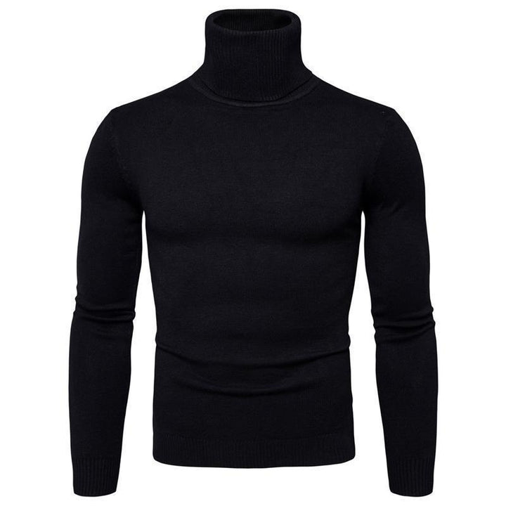 Herren Hochwertiger Rollkragenpullover aus feinem Strick Aliams