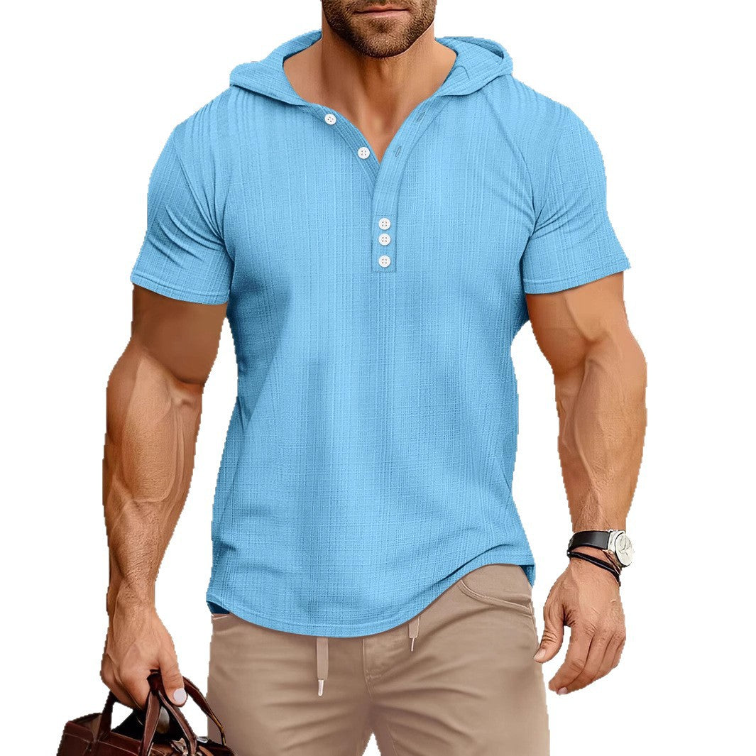 Herren Kurzarm-Hemd Aliams