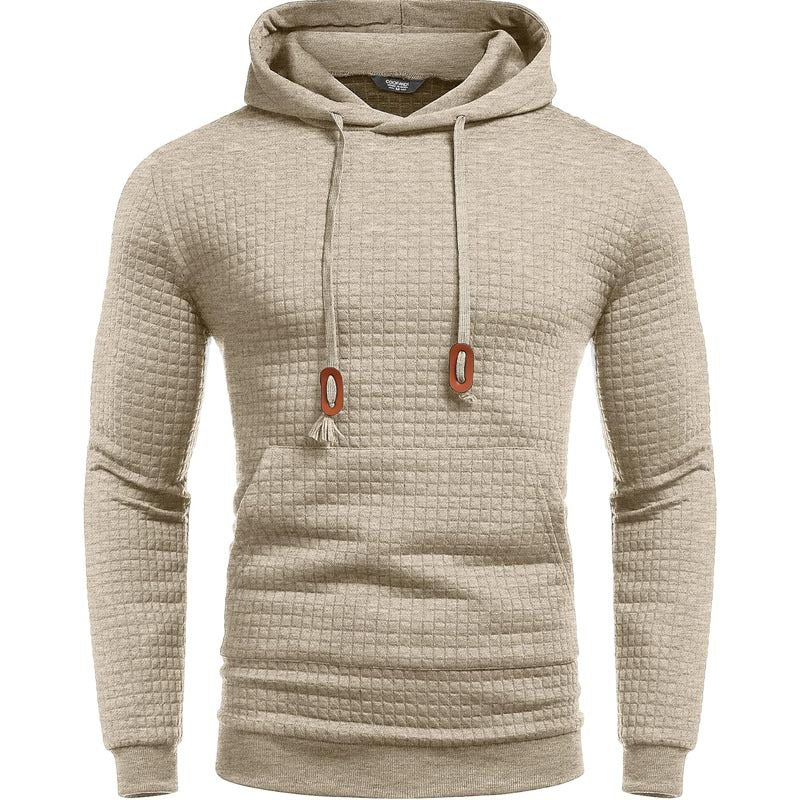 Herren Kapuzenpullover mit strukturiertem Design und komfortablem Schnitt Aliams