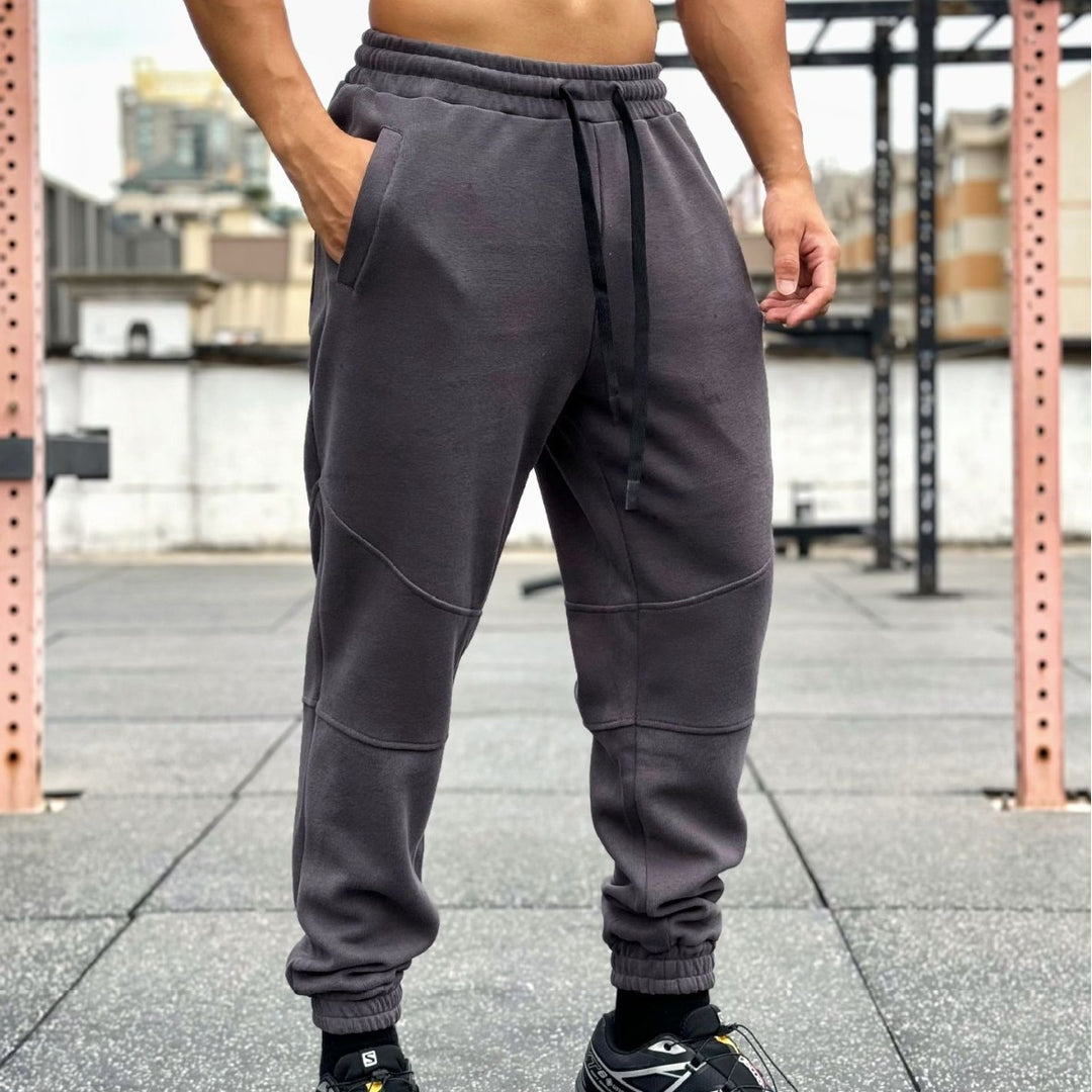 Herren Sportliche Jogginghose mit elastischem Bund und praktischen Seitentaschen Aliams