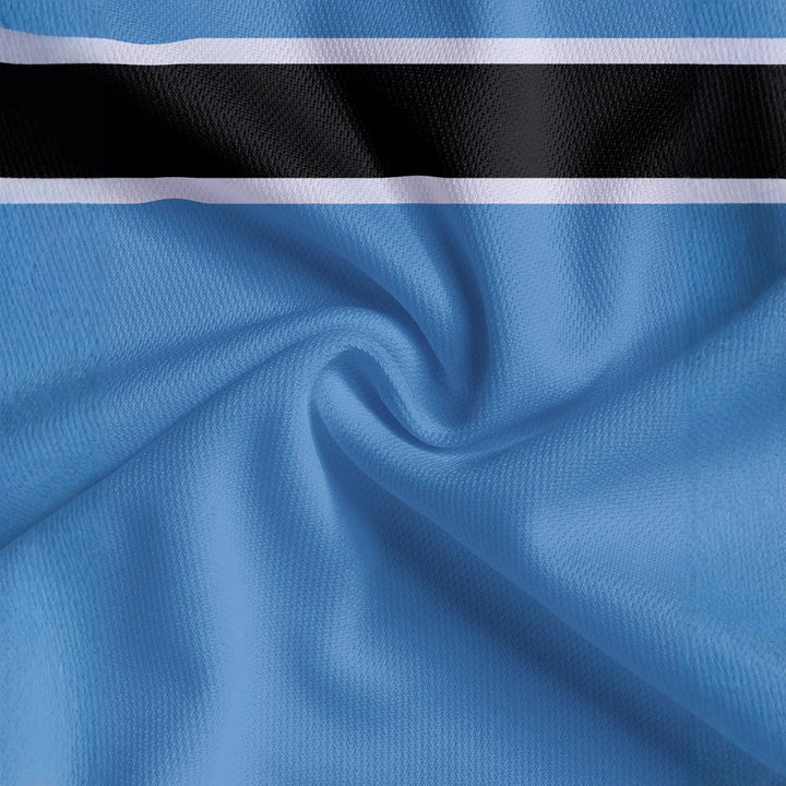 Herren Kurzarm Poloshirt mit modernem Streifenmuster Aliams