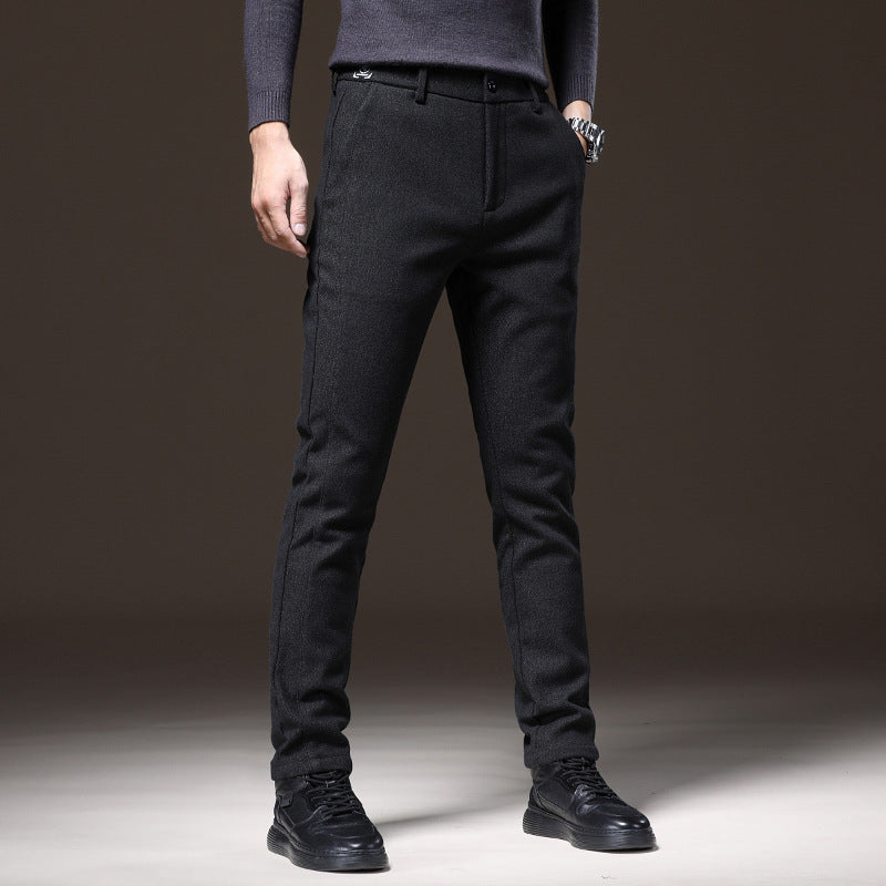 Herren bequeme Slim Fit Freizeithose Aliams