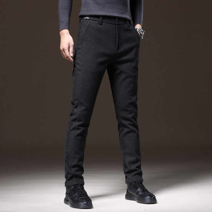 Herren bequeme Slim Fit Freizeithose Aliams