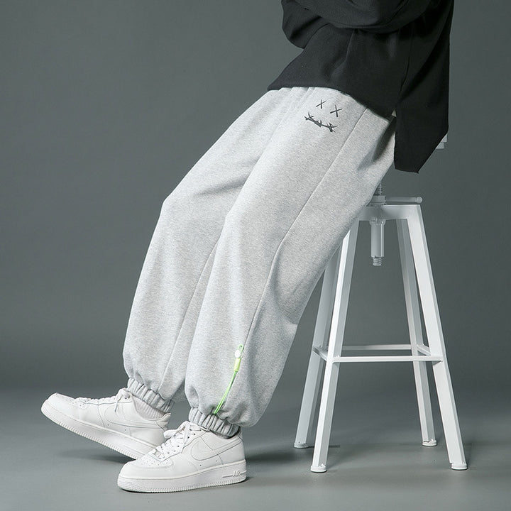 Herren Freizeithose mit Kordelzug und modischem Design Aliams