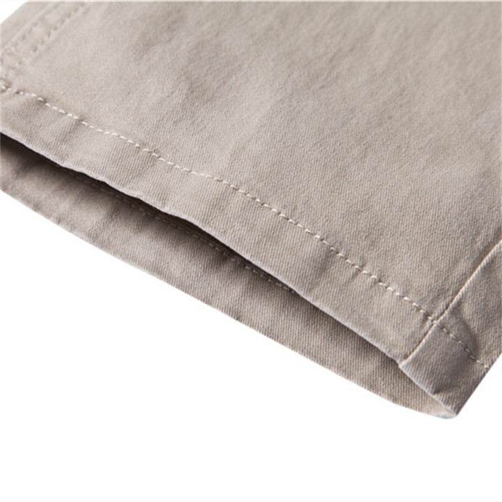 Herren Chinohose mit schmaler Passform und elastischem Bund Aliams