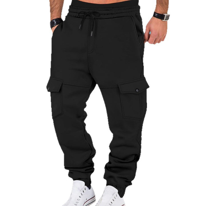 Herren Cargo-Jogginghose mit elastischem Bund und praktischen Seitentaschen Aliams