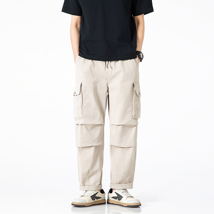 Herren Cargo-Style Hose mit praktischen Taschen Aliams