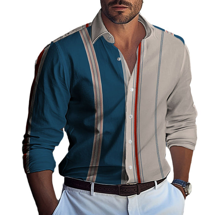 Herren Karierter Freizeithemden mit modernem Schnitt und hochwertigen Materialien Aliams