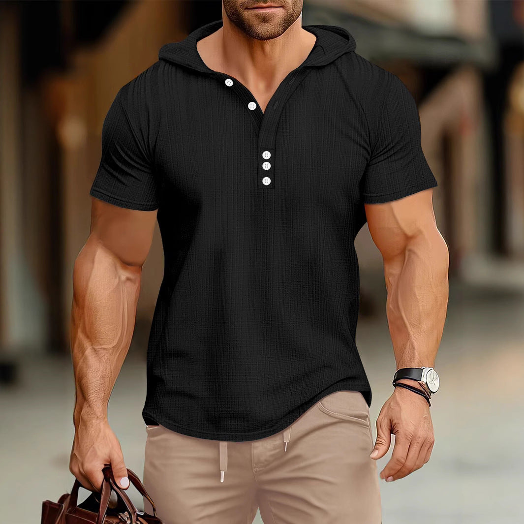 Herren Kurzarm-Hemd Aliams