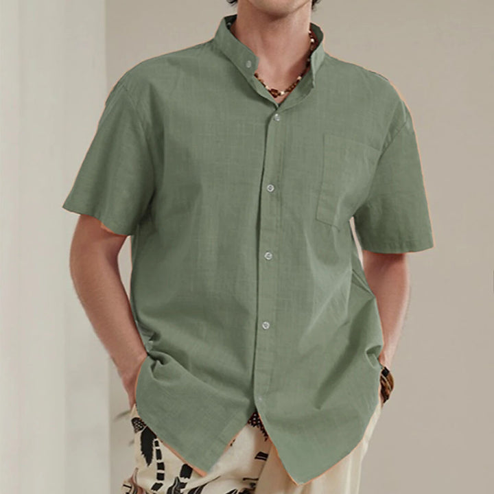 Herren Kurzarmhemd Aliams