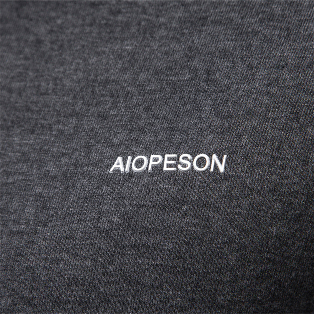 Herren Hochwertiges Rollkragenoberteil Aliams