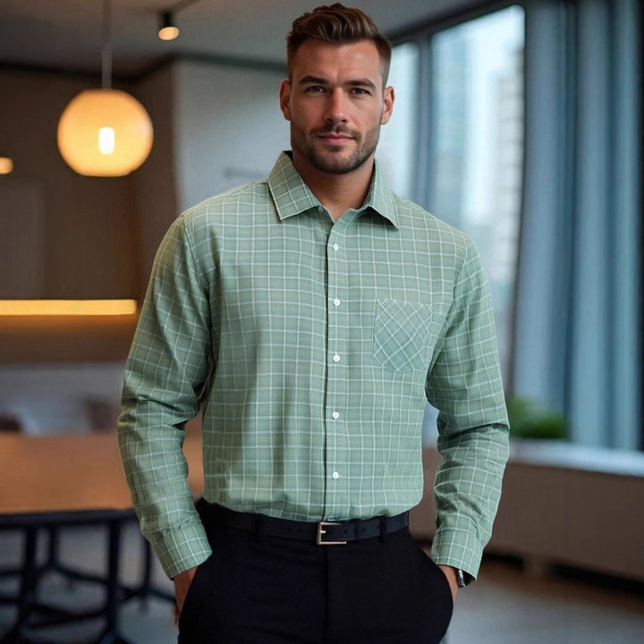 Herren Karohemd Aliams