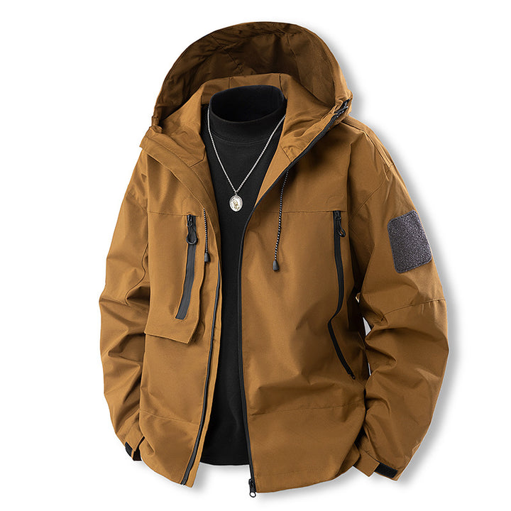 Herren wasserdichte Outdoorjacke Aliams