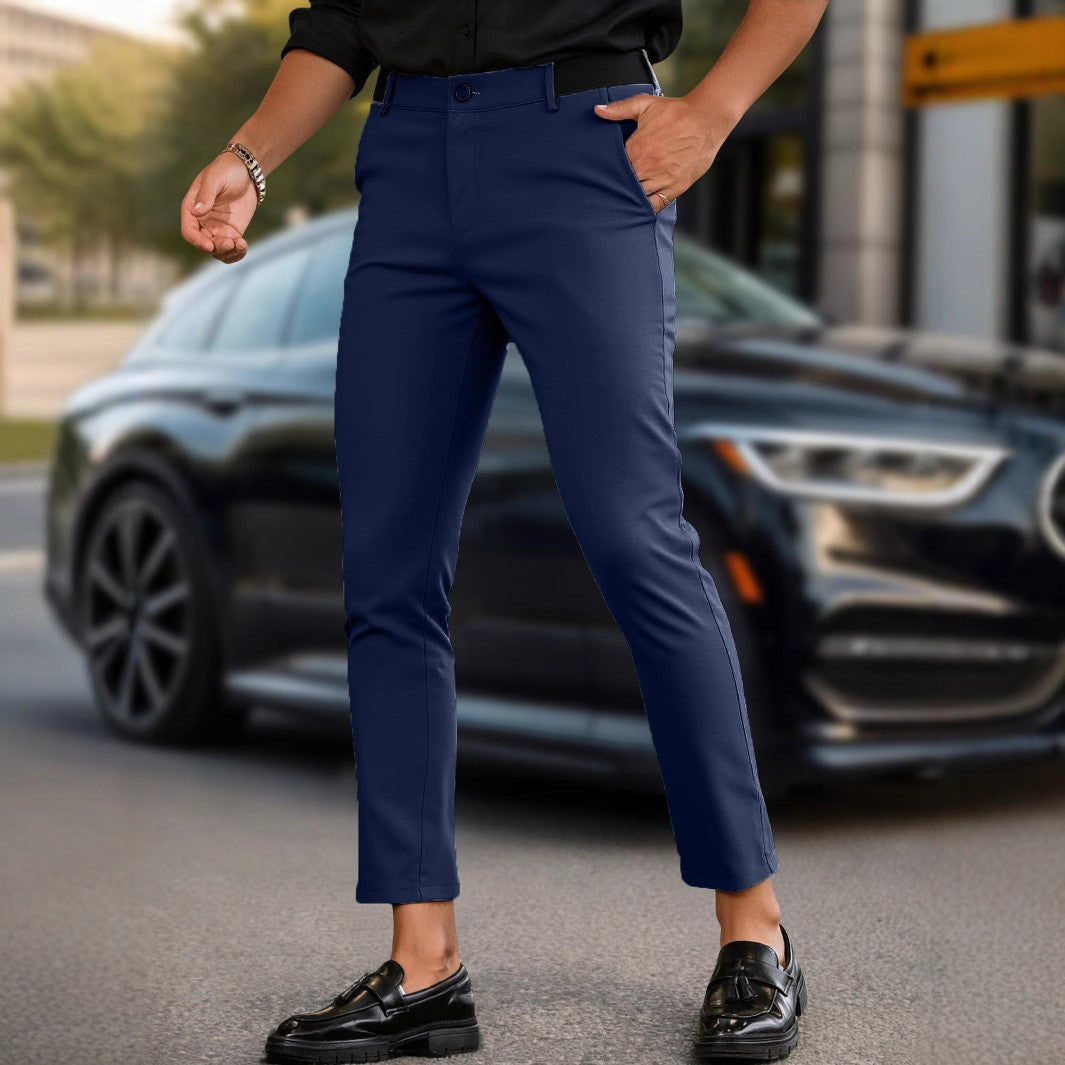 Herren Chino-Hose mit elegantem Schnitt und praktischem Design Aliams