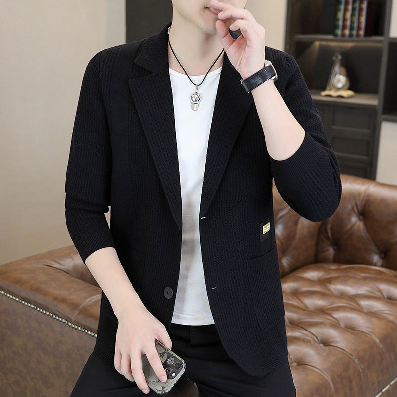 Herren eleganter Kurzarm-Blazer Aliams