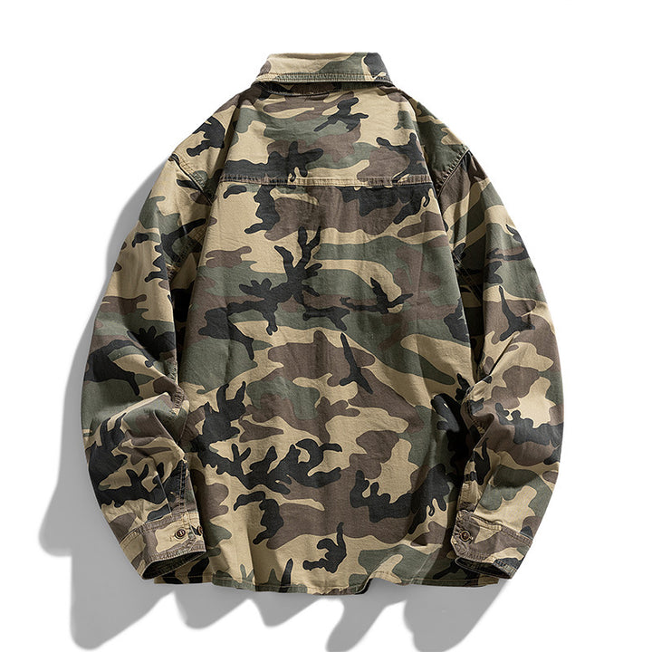 Herren Camouflage Freizeitjacke Aliams