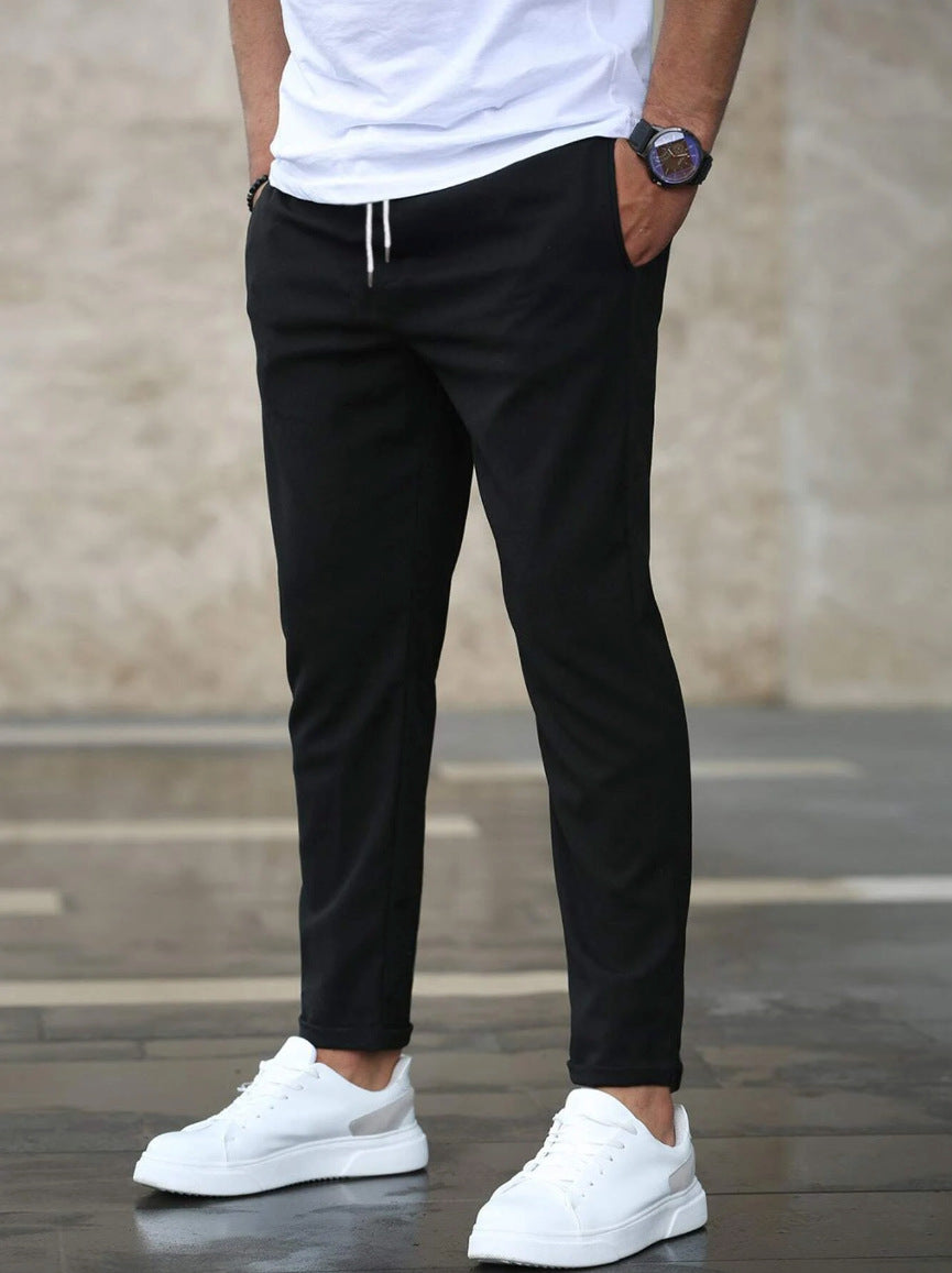 Herren elegante Chino-Hosen Aliams