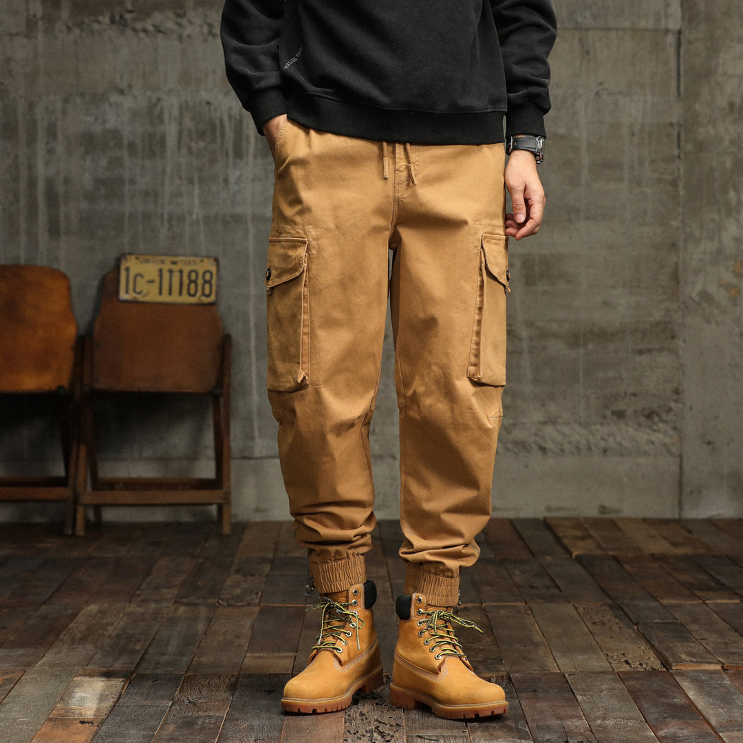 Herren Cargo-Hose mit atmungsaktiven Eigenschaften und multifunktionalen Taschen Aliams