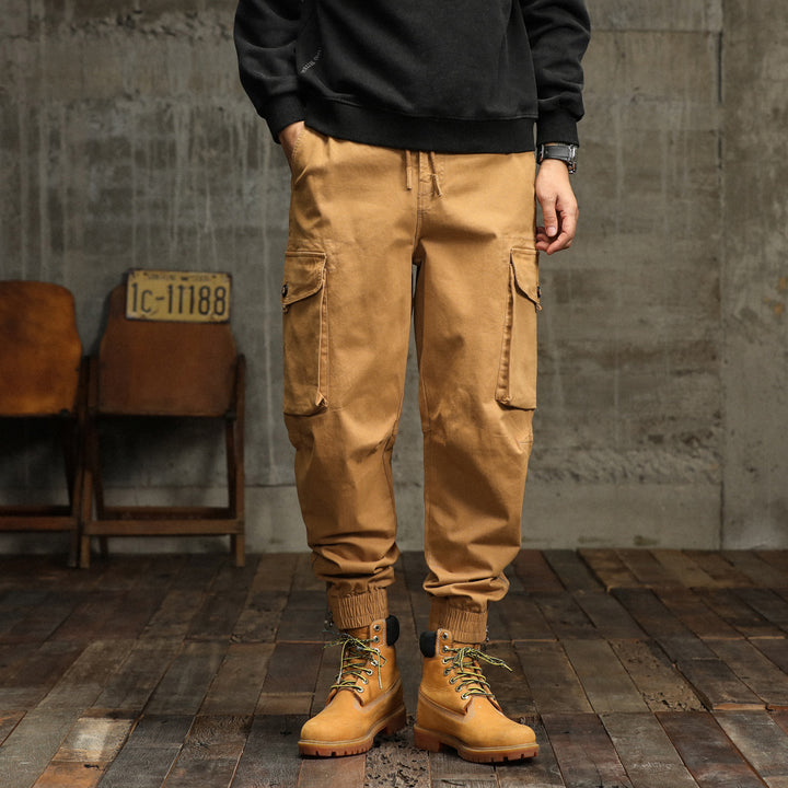 Herren Cargo-Hose mit atmungsaktiven Eigenschaften und multifunktionalen Taschen Aliams