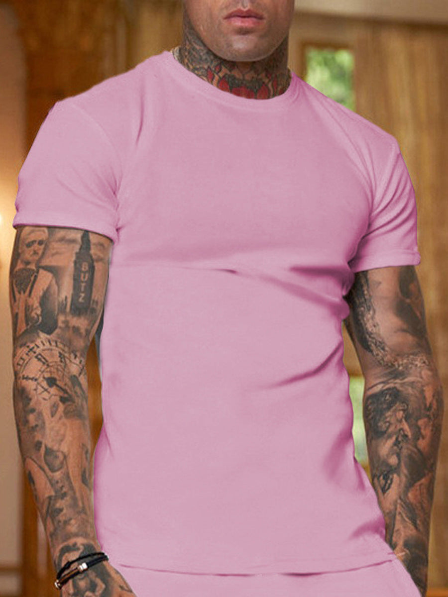 Herren körperbetontes T-Shirt Aliams