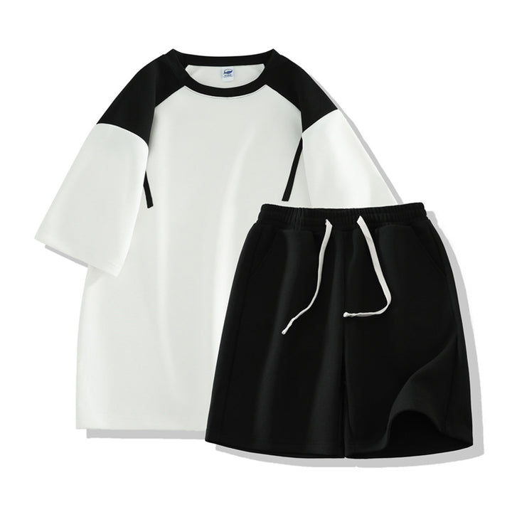 Herren Sportliches Set aus T-Shirt und Shorts mit innovativer Atmungsaktivität Aliams