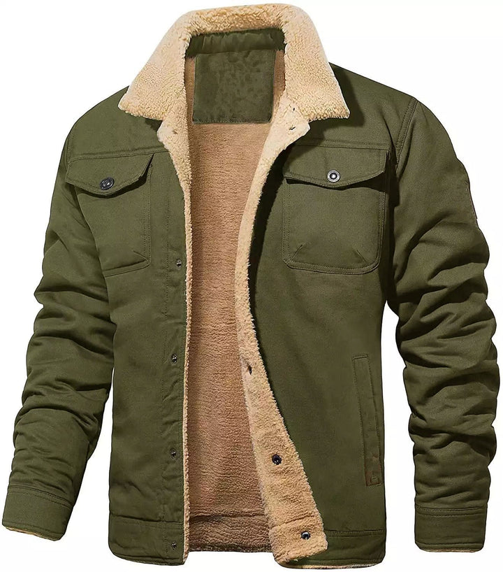 Herren Jacke mit Wendefunktion und Fleecefutter Aliams