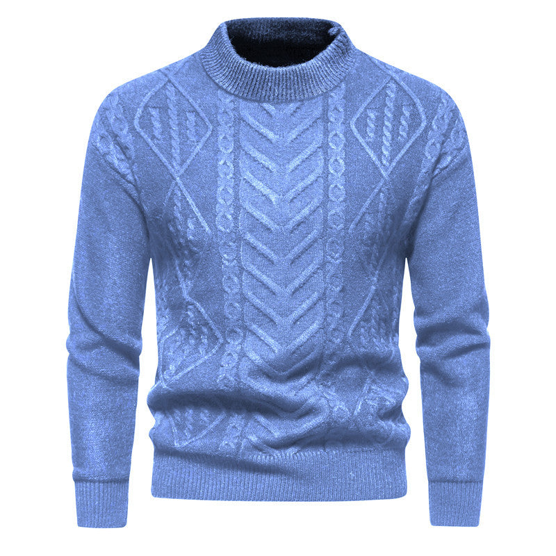 Herren Strickpullover mit strukturiertem Muster Aliams