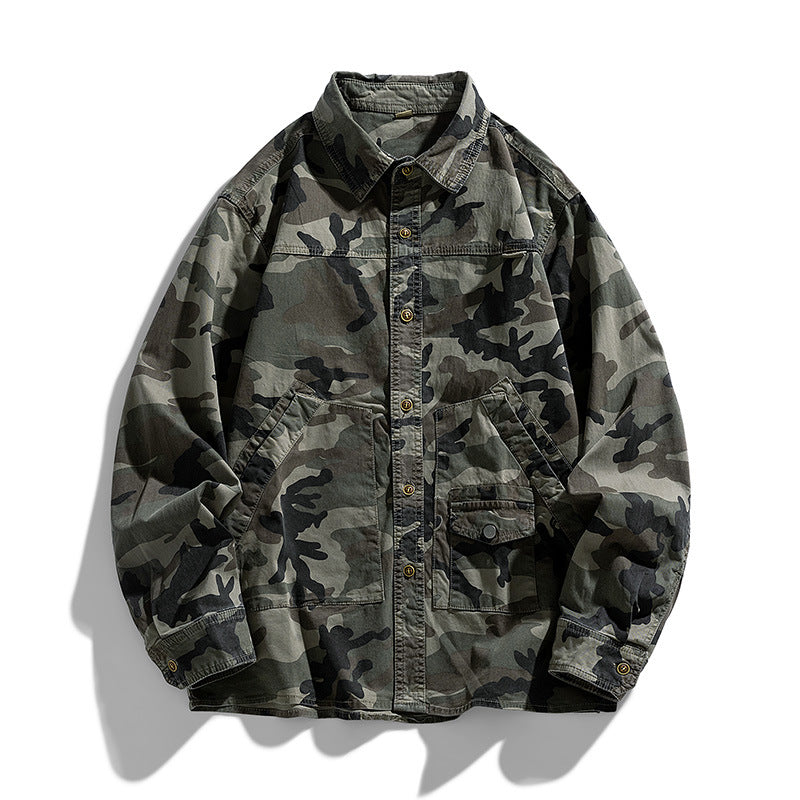 Herren Camouflage Freizeitjacke Aliams