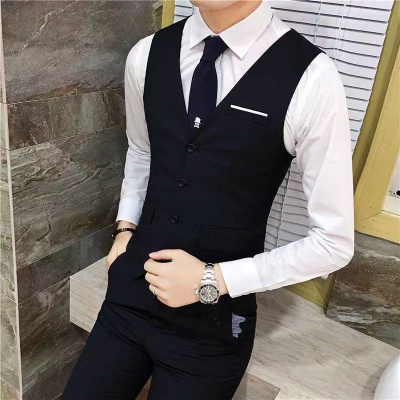Herren eleganter Slim-Fit Anzug mit praktischen Taschen Aliams