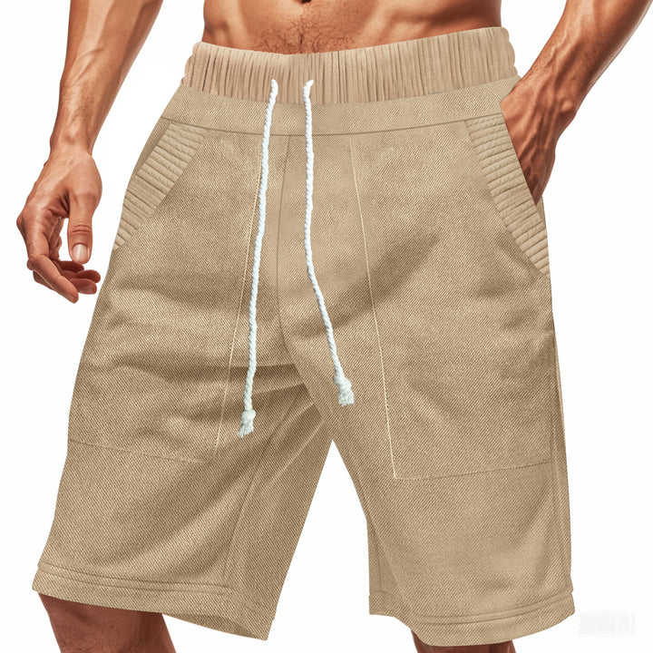 Herren Freizeit-Shorts mit elastischem Bund und praktischen Seitentaschen Aliams