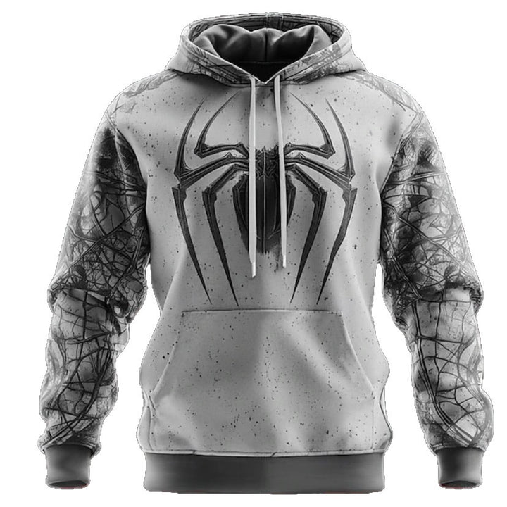 Herren Kapuzenpullover mit modernem Spider-Man-Design Aliams