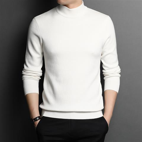 Herren Hochwertiger Rollkragenpullover aus feinem Strick Aliams