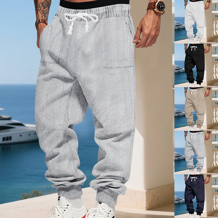 Herren gemusterte lässige Jogginghose Aliams