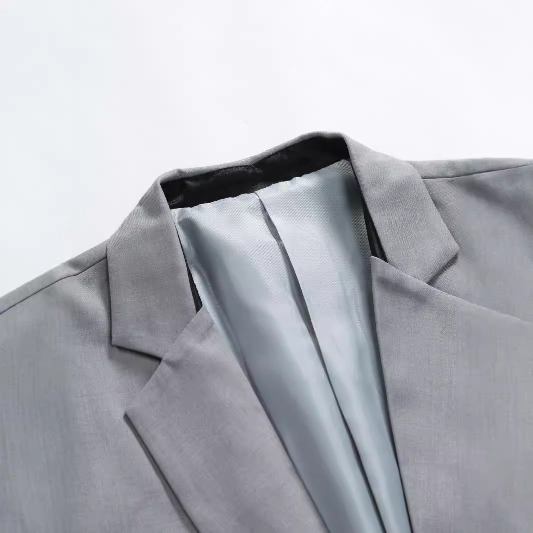 Herren elegantes Anzugset mit modernem Schnitt und feinem Material Aliams