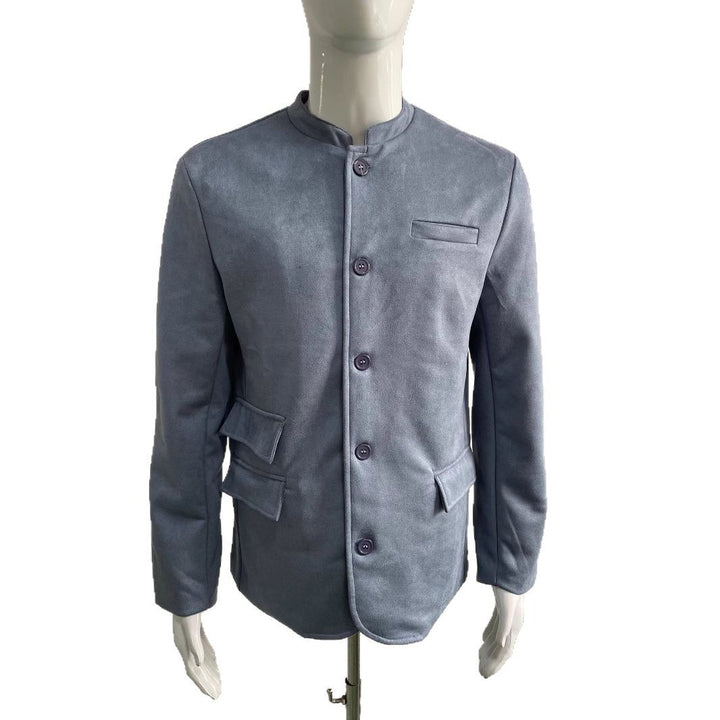 Herren elegante Wildlederjacke im modernen Design Aliams