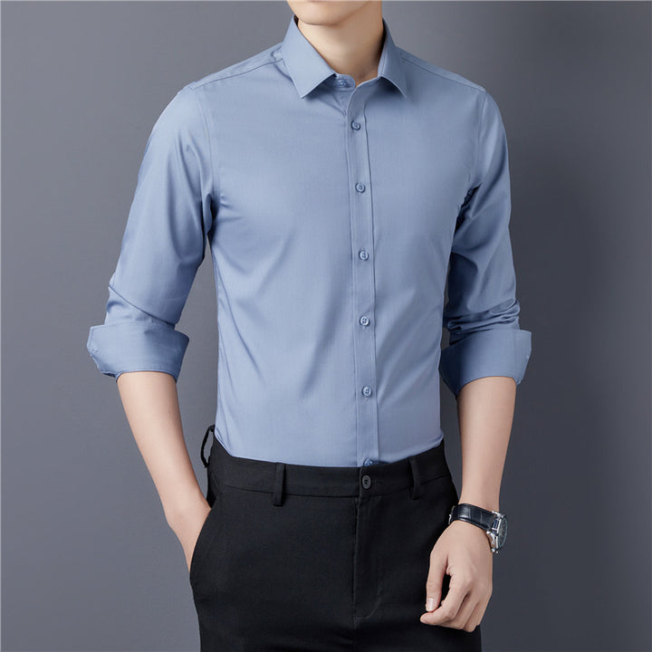 Herren Elegantes Langarmhemd Aliams