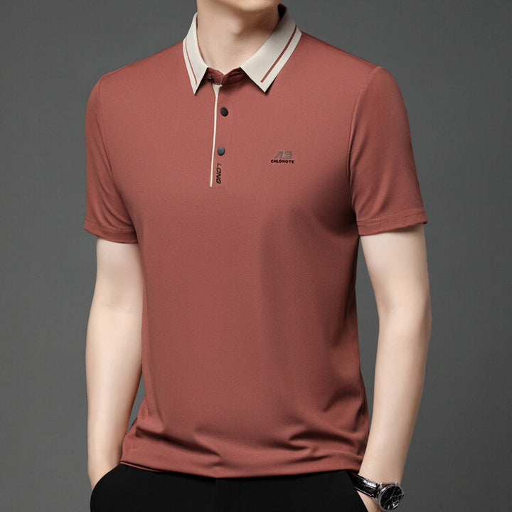 Herren feuchtigkeitsregulierendes Poloshirt mit modernem Kragen Aliams