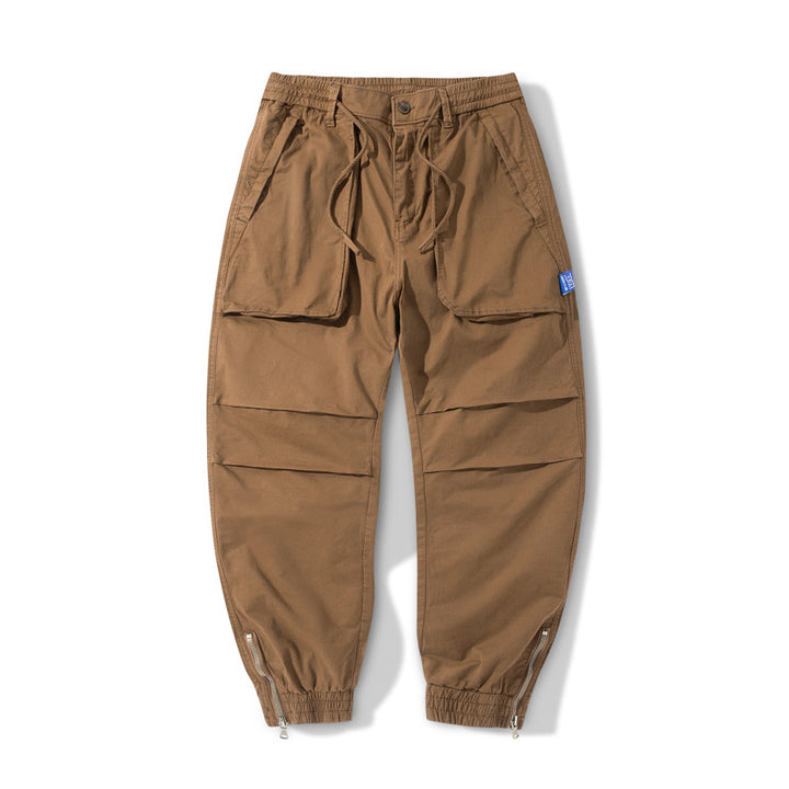 Herren Cargohose mit verstellbarem Bund und praktischen Taschen Aliams