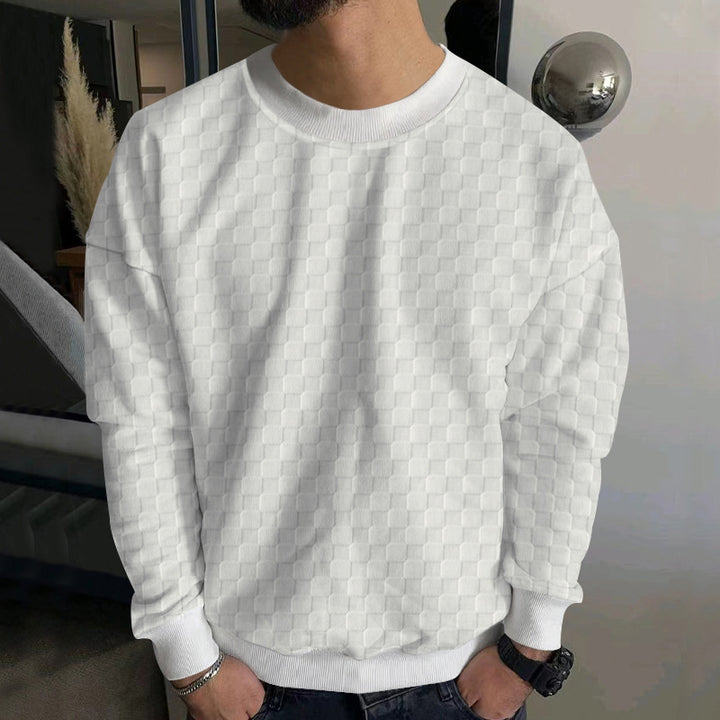 Herren Sweatshirt mit strukturiertem Design Aliams