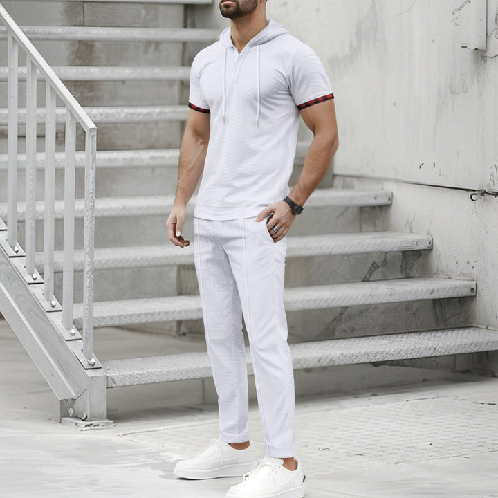 Herren Sportliches Kapuzenset mit funktionalen Taschen und ergonomischem Schnitt Aliams