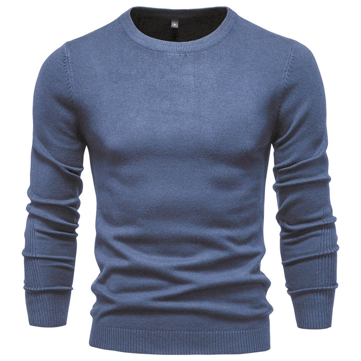 Herren Rundhals Pullover aus hochwertiger Baumwolle Aliams