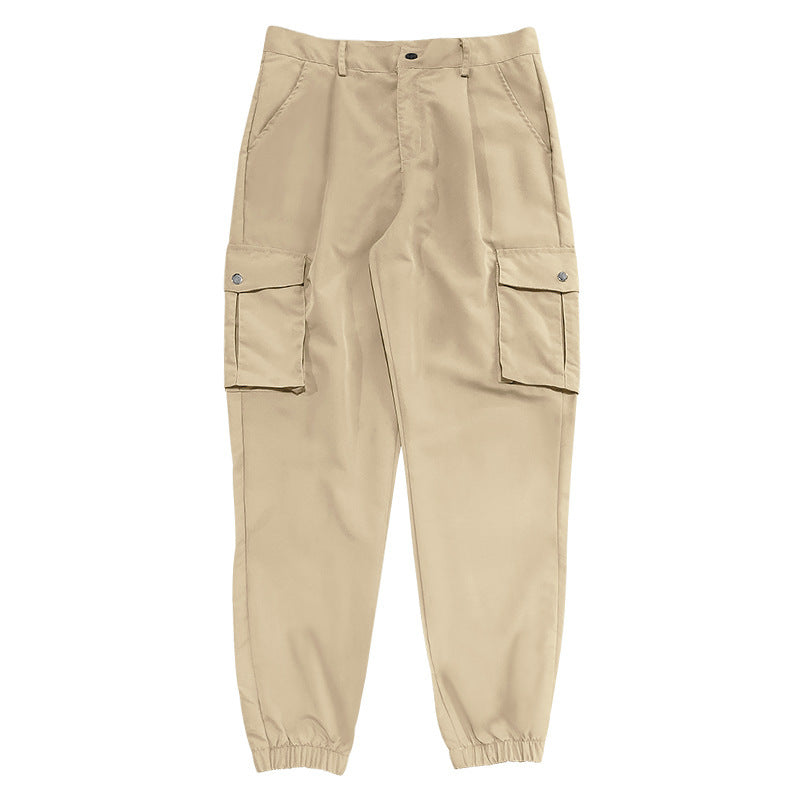 Unisex Cargo-Hose mit elastischem Bund und praktischen Seitentaschen Aliams