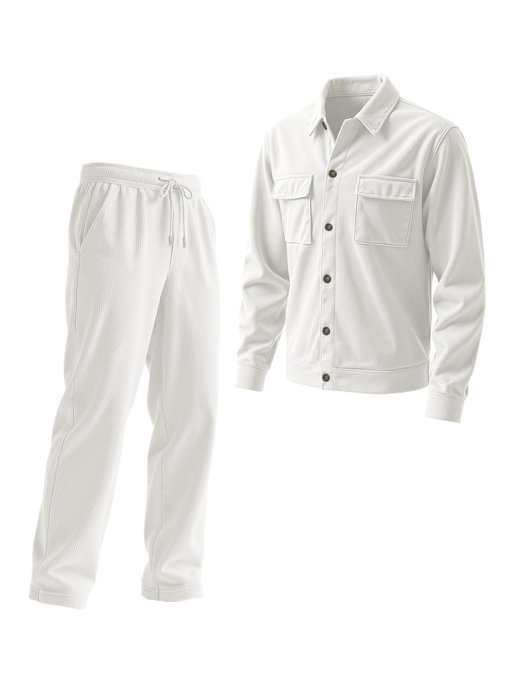 Herren Freizeitjacke und Jogginghose Set Aliams