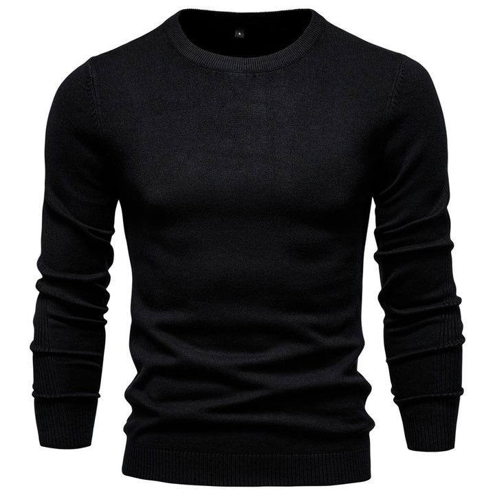 Herren Rundhals Pullover aus hochwertiger Baumwolle Aliams