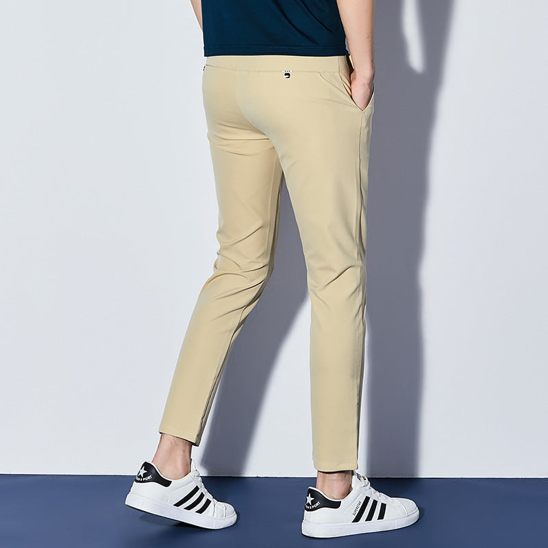 Herren sportliche Freizeithose mit atmungsaktiven Eigenschaften und elastischem Bund Aliams